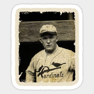 Rogers Hornsby Legend in St. Louis Cardinals Sticker